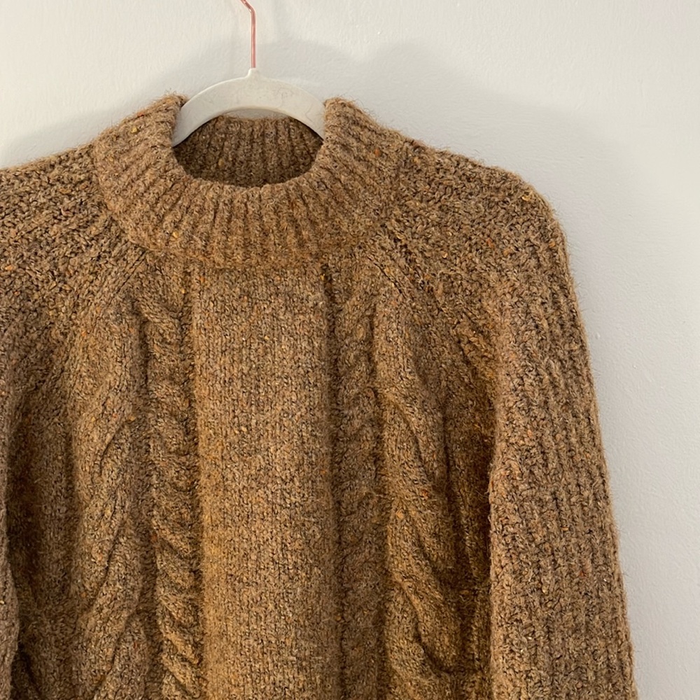 Cozy brown sweater